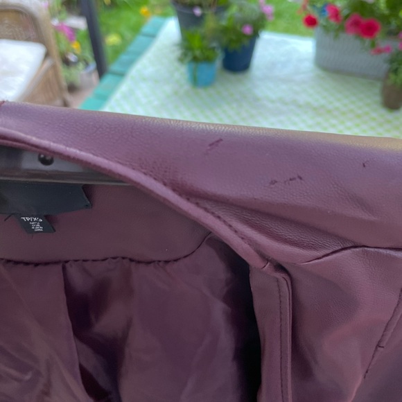 Women’s Faux Leather Jacket - Picture 2 of 3